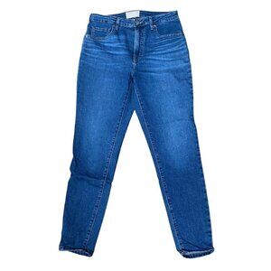 Everlane The Curvy High Rise Skinny Jean Denim Blue Size 30